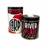 Latas Yerbera y Azucarera RIVER PLATE
