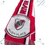 Bufanda 3 Hilos - franja River Plate 1.45x21cm - Imagen 3