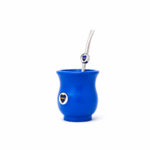 Mate sabio plastico + bombilla BOCA JUNIORS - Imagen 2