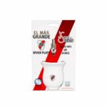 Mate sabio plastico + bombilla River (blanco) - Imagen 2