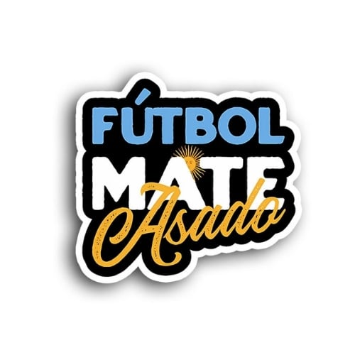 block dubai (19) Sticker Argentina - Futbol, Mate y Asado - Imagen 1