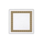 Pañuelo Fratello para Cuello (Diseño Guarda Pampa, Color Blanco)