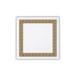 Pañuelo Fratello para Cuello (Diseño Guarda Pampa, Color Blanco)