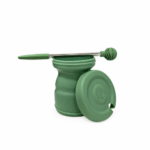 Mate Click, Termico Con Tapa Y Bombilla VERDE OSCURO