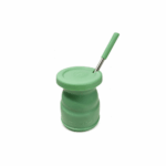 Mate Click, Termico Con Tapa Y Bombilla VERDE OSCURO - Imagen 5
