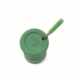 Mate Click, Termico Con Tapa Y Bombilla VERDE OSCURO - Imagen 4