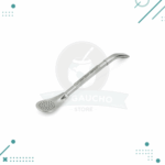 Bombilla de Alpaca Grabada (19cm aprox.)