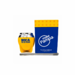 Mate Pampa Copa/bocón Boca Juniors + bombilla - Imagen 4