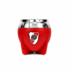 Mate Pampa Copa/bocón River Plate + bombilla de regalo - Imagen 5