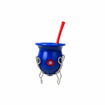 Mate con pie San Lorenzo + Bombilla de regalo - Imagen 3