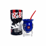 Mate con pie San Lorenzo + Bombilla de regalo