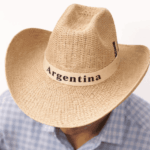Gorro Cowboy Texano Vaquero Y Playero Argentina Turistico - Imagen 2