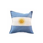 Funda para Almohadon, Bandera Argentina 50x50cm
