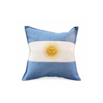 Funda para Almohadon, Bandera Argentina 50x50cm