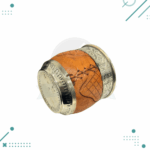 Mate Roma Cincelado Alpaca Cuero Tallado Calabaza (Color SUELA) - Imagen 3