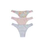 Pack x3 Colaless Algodon "Sol Y Oro" – Modelo 3, Talle 3