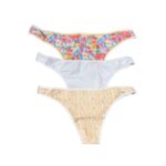 Pack x3 Colaless Algodon "Sol Y Oro" – Modelo 4, Talle 3
