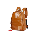 Mochila Engomada "Las Oreiro" Color Marron Claro (40x30cm Aprox.)