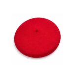 Boina Vasca De Pana vuelo 32cm Gaucho COLOR ROJO