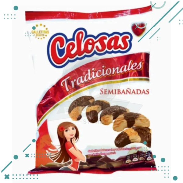 Galletitas dulces CELOSAS tradicionales semibañadas (230gr)