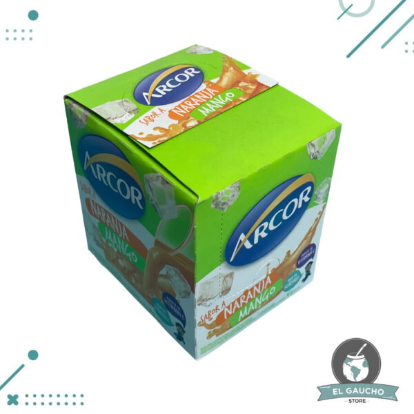 Jugo Arcor Naranja - Mango 20g (CAJA 18u) (360gr)