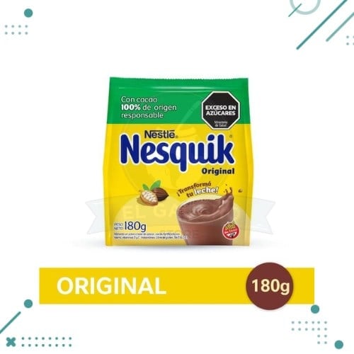 es Cacao Chocolate en polvo Nesquik 180 gr - Imagen 1