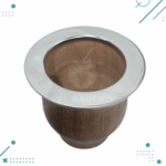 Mate Algarrobo, Virola de Acero Inoxidable - Imagen 3