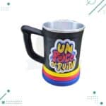 Vaso, Jarra, Chop, Fernetero "Un Poco De Ruido" 500ml (Color negro)