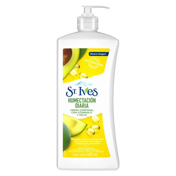 Crema Corporal ST. IVES-HUMECTACION DIARIA 532ml.