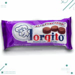 Alfajor alfajorcitos Jorgito Mousse, Bañado en Chocolate Negro (6 unid) (Pack 18u) (2790kg) - Imagen 2