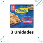 Tapas Empanadas FREIR, 3 Paquetes (12 tapas) (36 tapas) + Queso CREMON 3 Unidades, 1.5kg (3Kg TOTAL) - Imagen 3