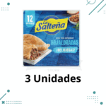 Tapas Empanadas HOJALDRADAS, 3 Paquetes(36 tapas) + Queso CREMON DOBLE CREMA 3 Unidades, 1.5kg (3Kg TOTAL) - Imagen 3