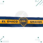 Bufanda 3 Hilos - Boca juniors "El unico grande" 1.45x21cm - Imagen 2