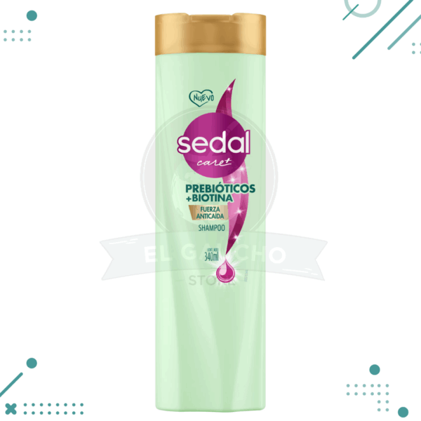 Shampoo Sedal Prebioticos + Biotina 340ml