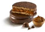 Alfajor Havanna Chocolate, relleno de Dulce de Leche, cubiertos con Chocolate (Caja de 6u.) (330gr.) - Imagen 2