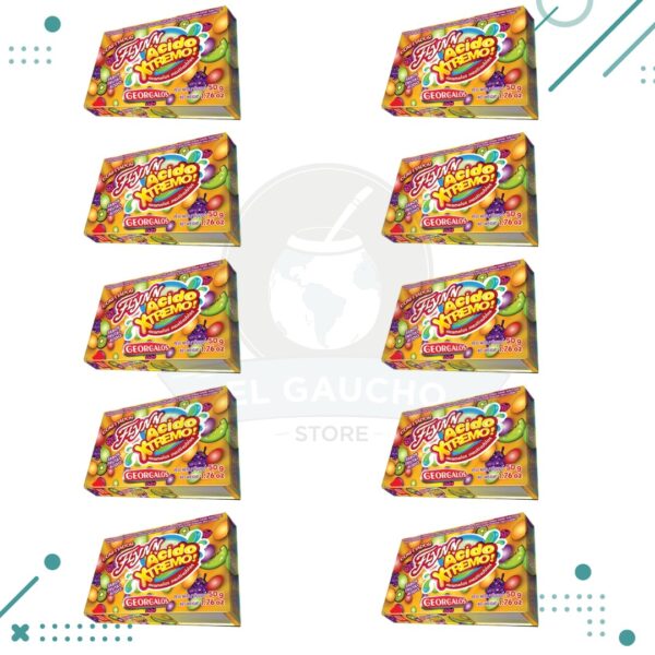 Caramelo FLYNN PAFF ACIDO EXTREMO (50gr.) (Por 10u.) (500gr.)