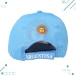 Gorra Argentina Retro, Blanca y Celeste - Imagen 3
