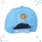 Gorra ARGENTINA blanca y celeste - Imagen 2