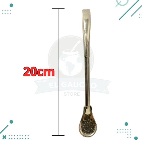 Bombilla Pico De Loro Filtro Pala Cuchara (20 cm)