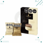 Alfajor Cachafaz Tradicional Mixto, relleno con Dulce de Leche, cubierto con Chocolate Negro (6u.) + Chocolate Blanco (6u.) (Total Caja de 12u.) (720gr.) (Pack 6 cajas).(4.4 kg) - Imagen 2