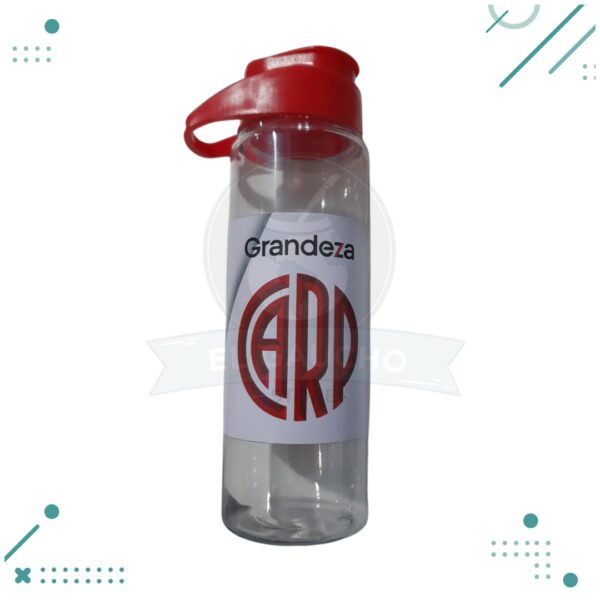 Botella Deportiva Plastico River Plate MOD3