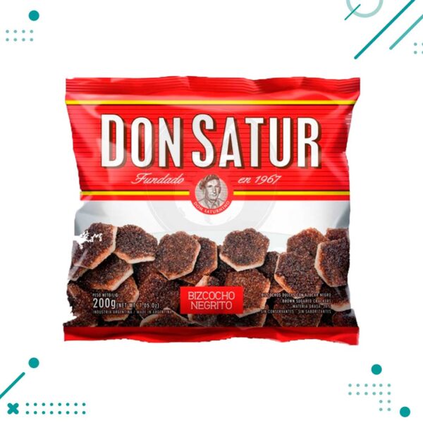 Bizcochos Dulces Don Satur Tortita Negra(200gr.)