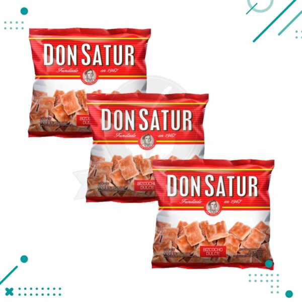 Bizcochos DULCES Don Satur (200gr.) (Por 3u.) (600gr)