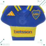 Adorno para Torta - Camiseta BOCA JUNIORS (10cm Aprox) Modelo 2 - Imagen 2