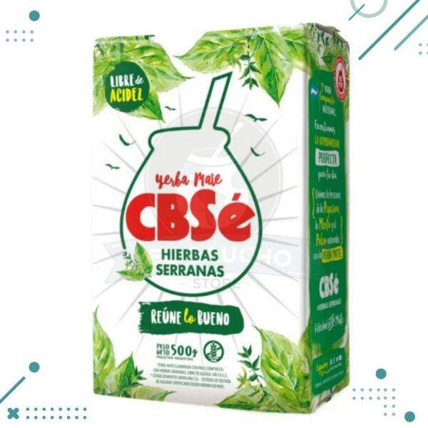 Yerba Mate CbSE Hierbas Serranas (500gr)