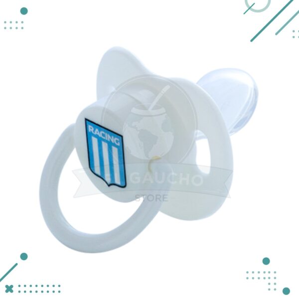 Chupete Redondo Racing ESCUDO (3m)
