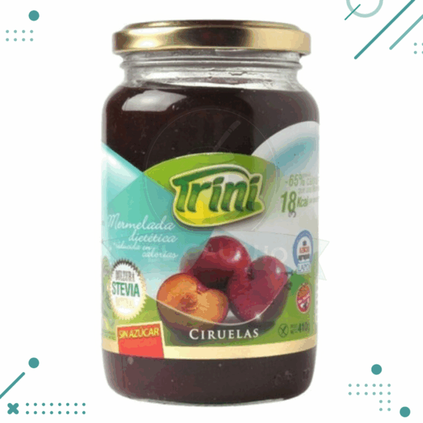 MERMELADA DIETETICA TRINI (SABOR CIRUELAS) 410GR.