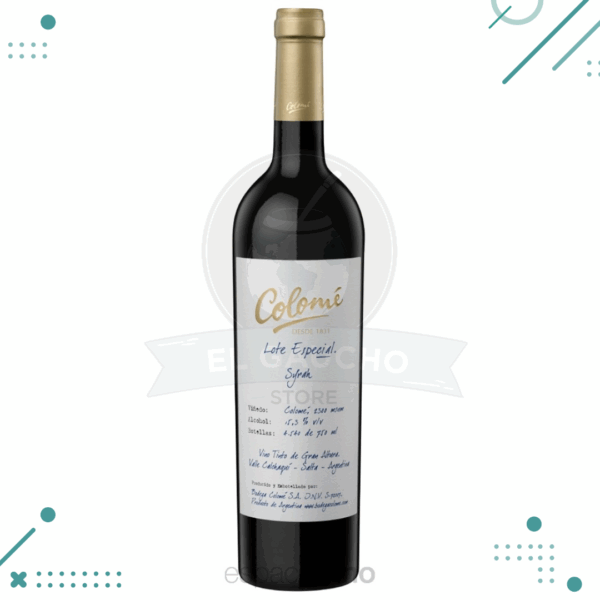 Vino COLOME, SYRAH 750ml