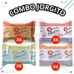 Combo Alfajor Jorgito - 24un (6un cada variedad) (1.320kg)