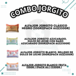 Combo Alfajor Jorgito - 24un (6un cada variedad) (1.320kg) - Imagen 2